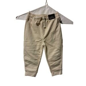 Modern Moments by Gerber Toddler Tan Organic Cotton Blend Jogger Sweatpants 2T